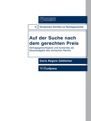 cover image of Auf der Suche nach dem gerechten Preis